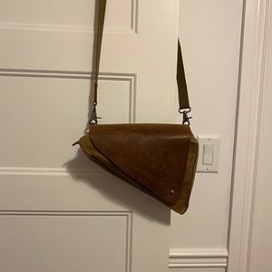 Acacia Messenger Canvas Crossbody Bag